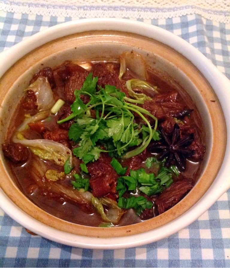 牛腩炖白菜