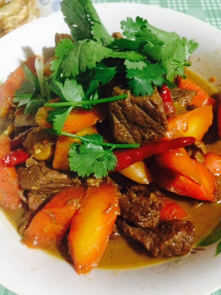 红焖牛肉