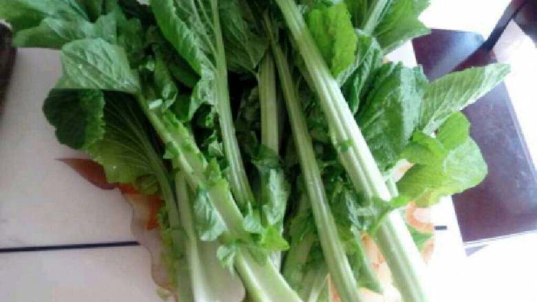自制【凉拌青菜梗】,准备好的<a style='color:red;display:inline-block;' href='/shicai/ 3517'>青菜</a>洗干净。