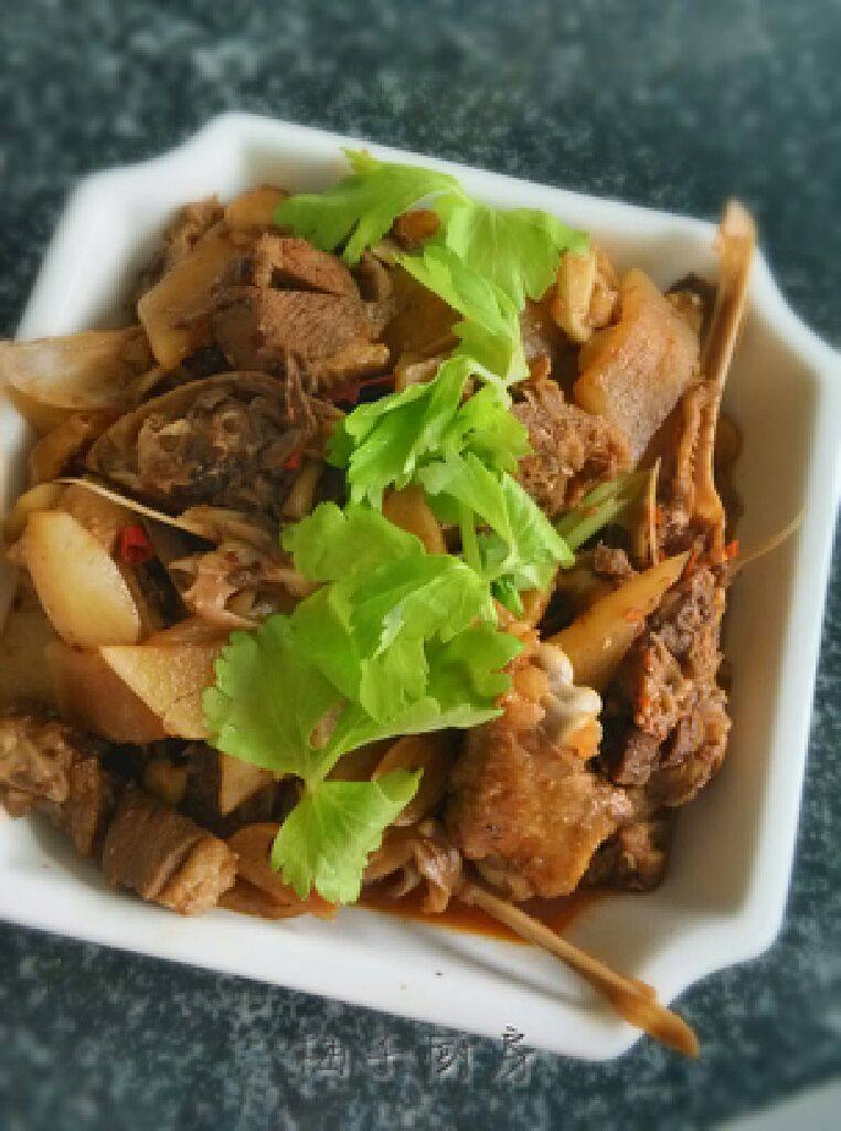 鸭子烧萝卜