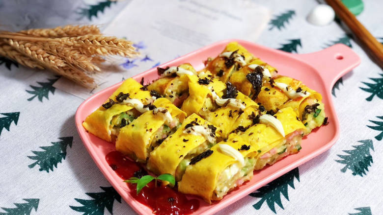 土豆泥蛋卷