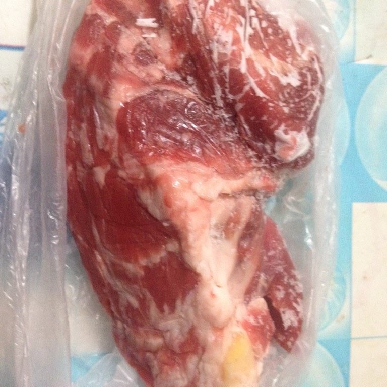 孜然羊肉,如图半斤羊肉