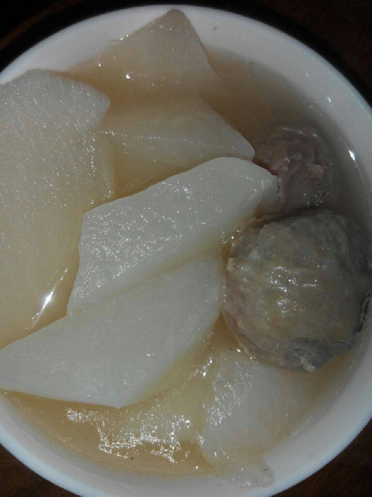 萝卜牛肉丸汤
