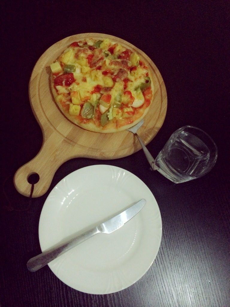 凤梨鸡肉披萨