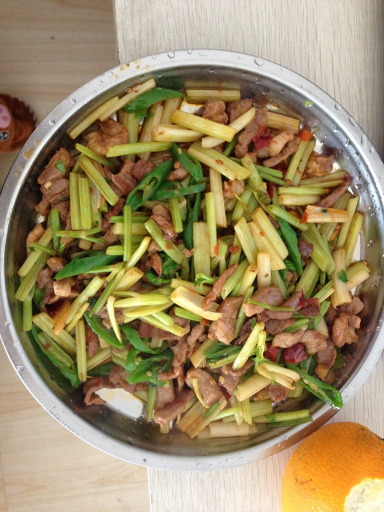 香芹炒肉