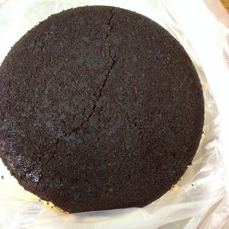 鲜芒果慕斯蛋糕,饼底