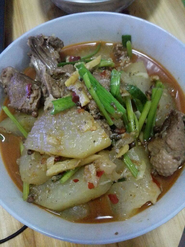 冬瓜炖鸭肉