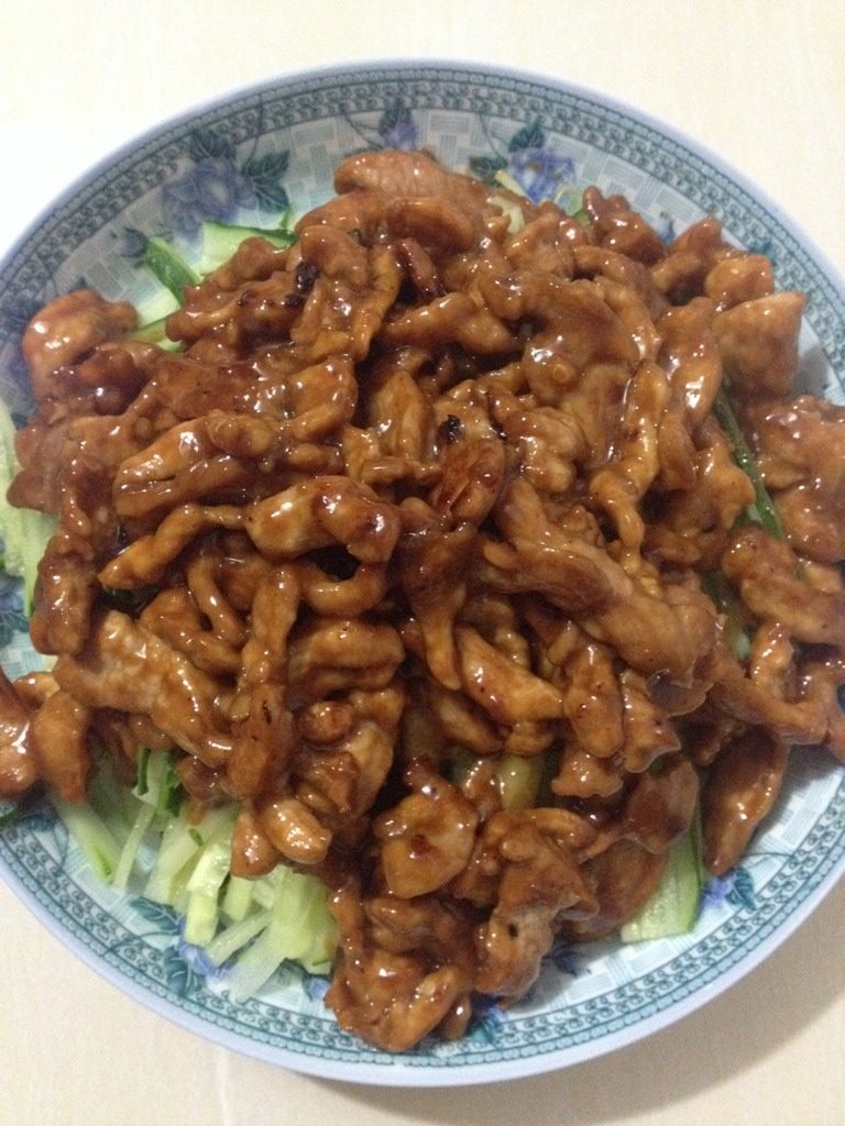 京酱肉丝