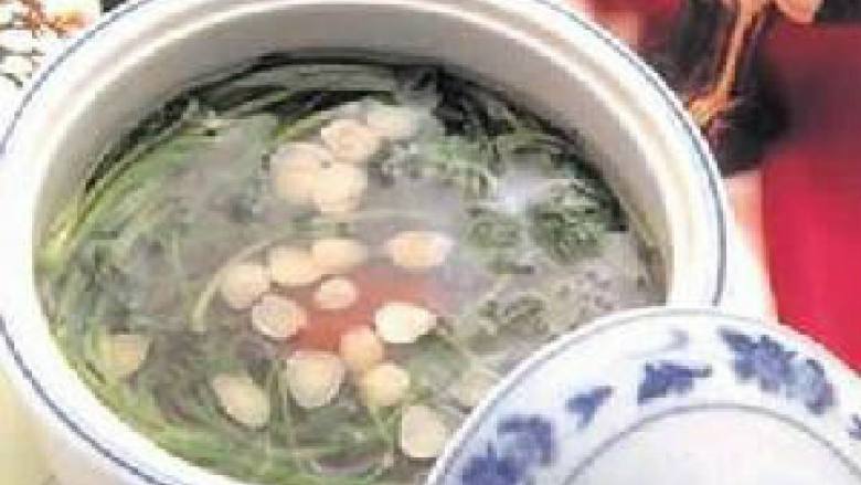 西洋菜杏仁汤