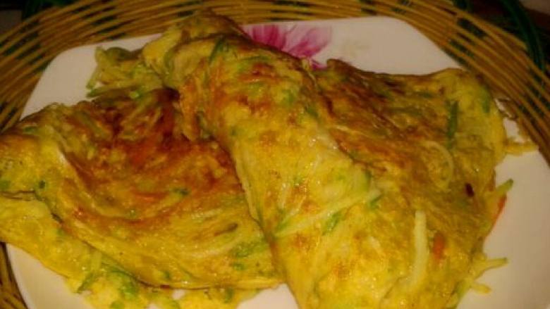 胡萝卜西葫芦煎饼