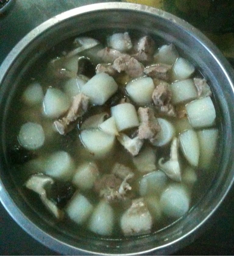 瘦肉炖萝卜汤