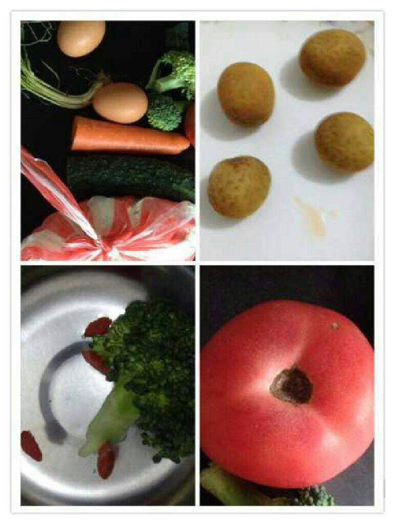 鸡蛋饼拼盘,准备材料