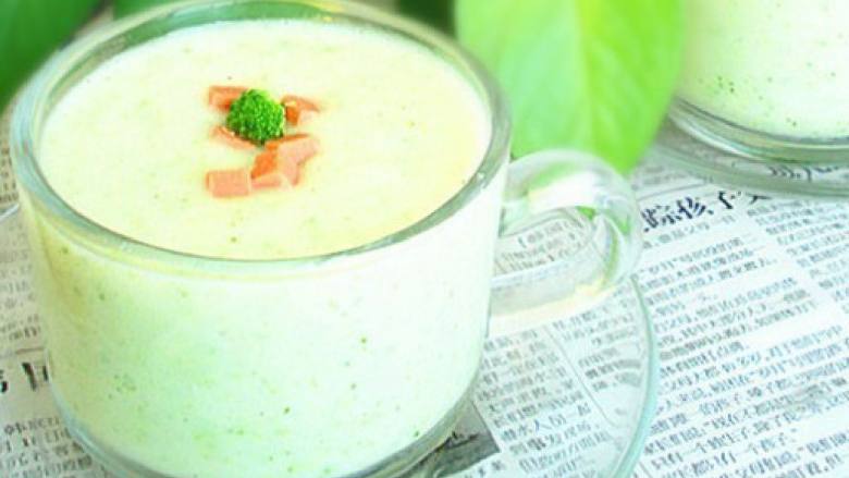 西兰花土豆奶酪浓汤