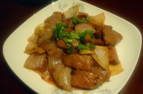 豆豉洋葱牛肉