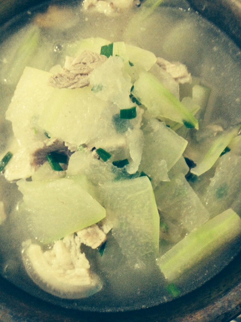五花肉冬瓜汤