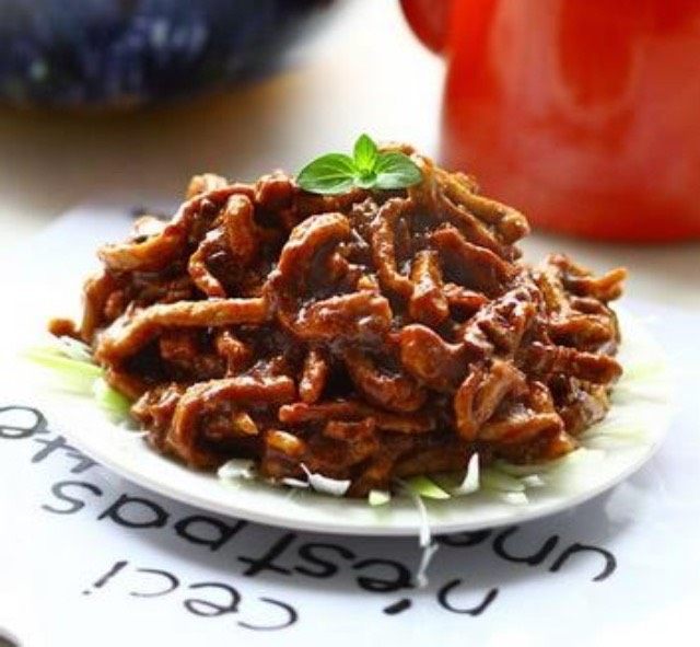京酱肉丝的家常做法