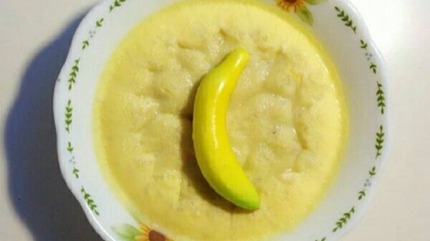 香蕉牛奶鸡蛋羹