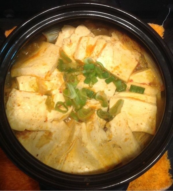 暖暖豆腐锅