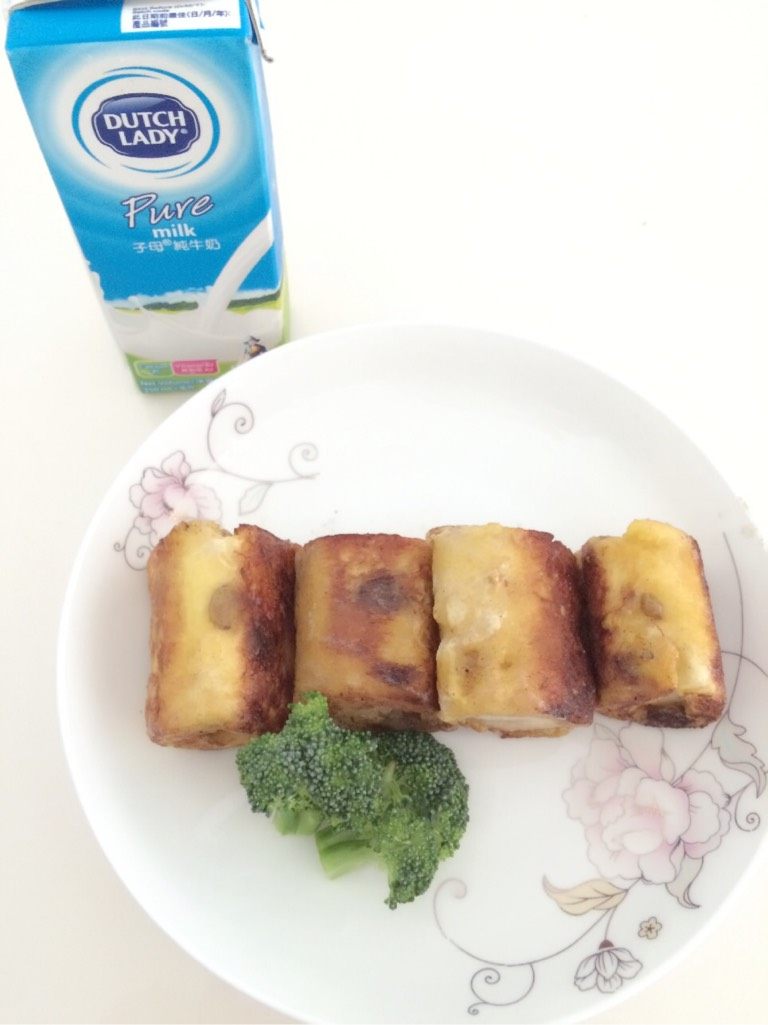 香蕉土司卷