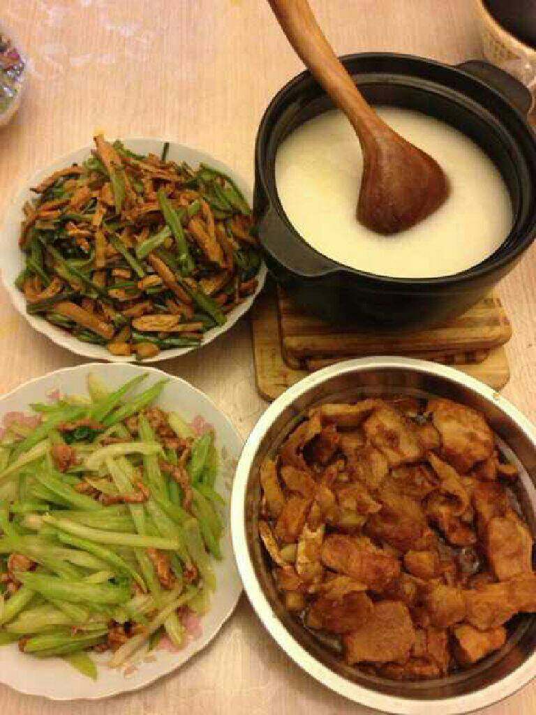鱼骨虾饺汤,我的午餐