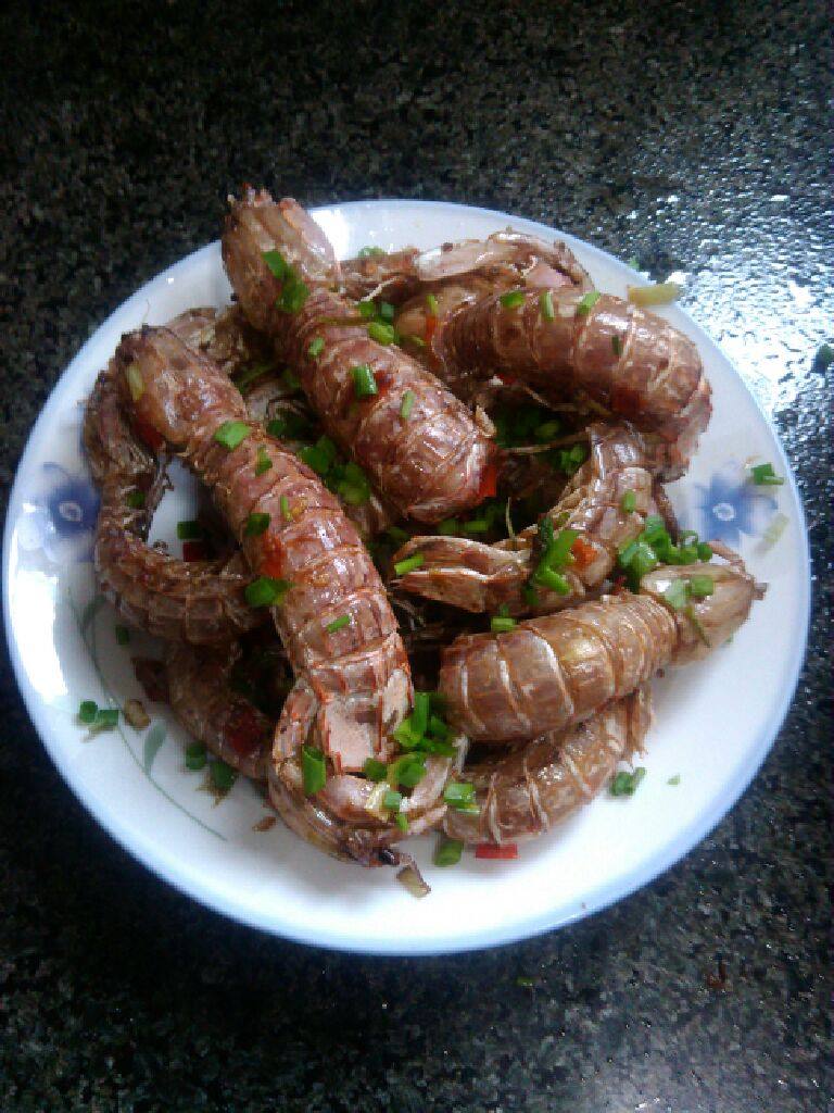 椒盐虾菇