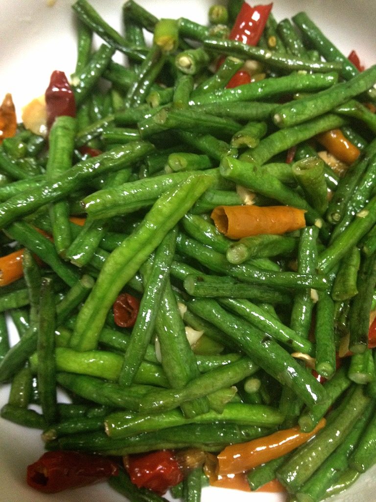 香辣长豆角