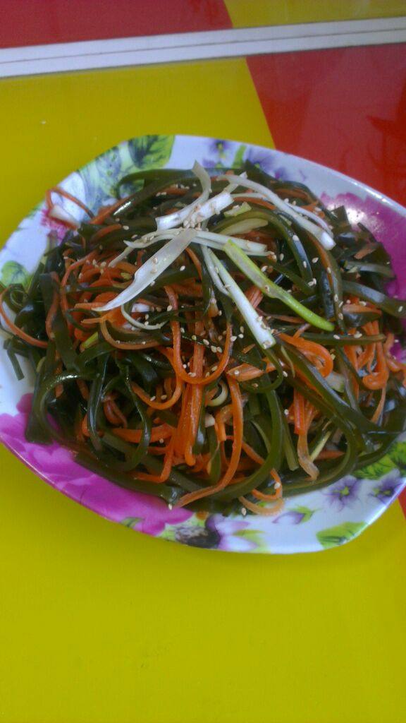 芝麻拌海带
