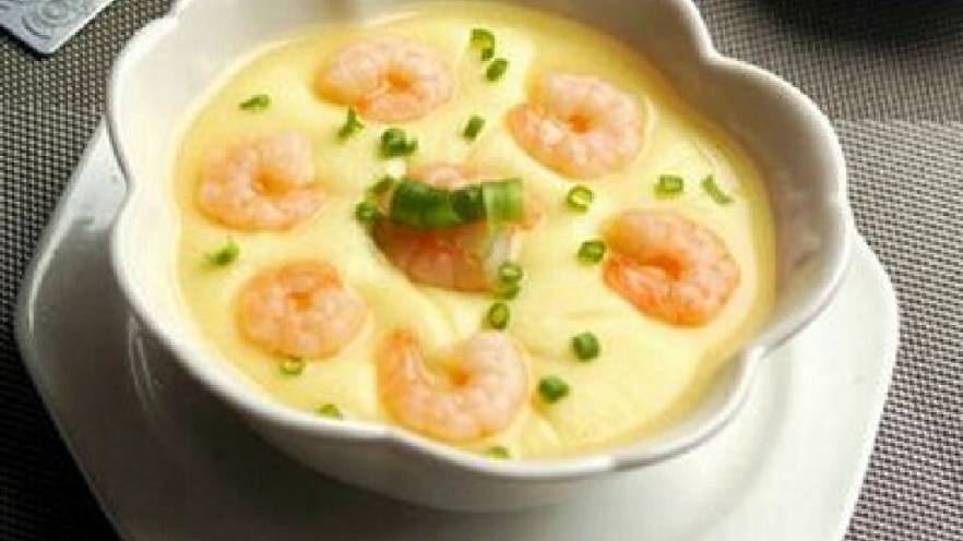 虾仁鸡蛋羹