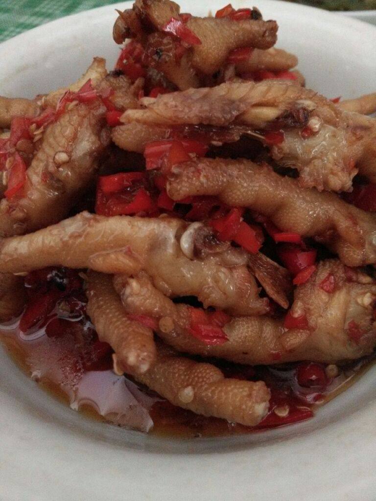 油辣鸡爪