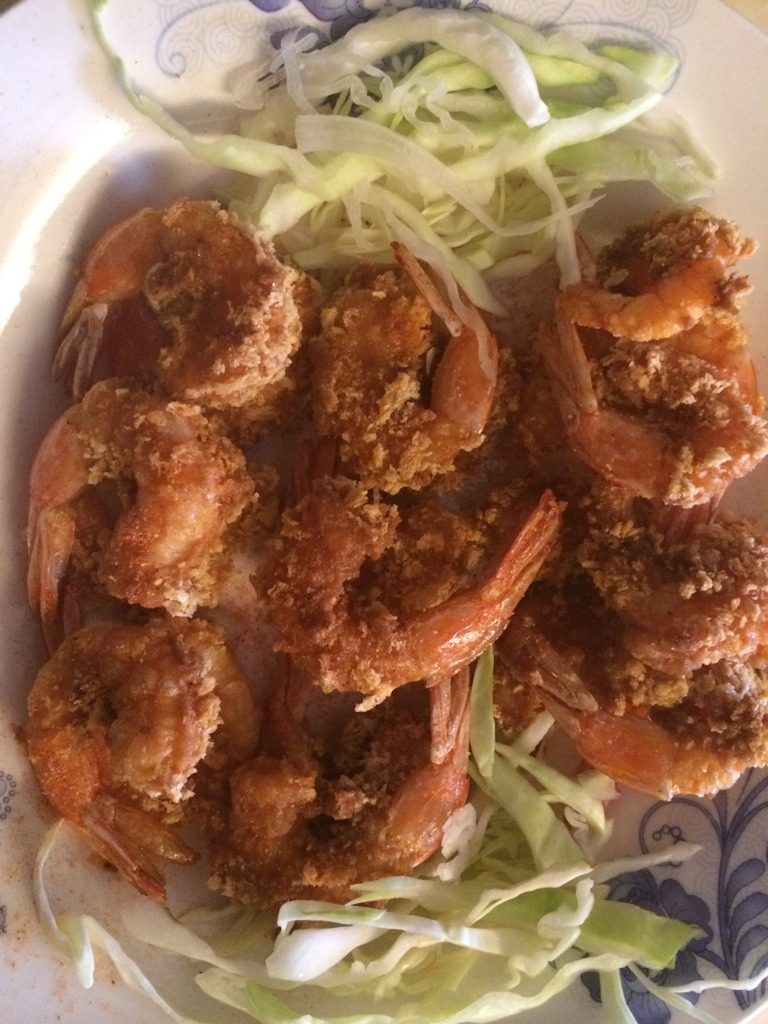 香炸凤尾虾