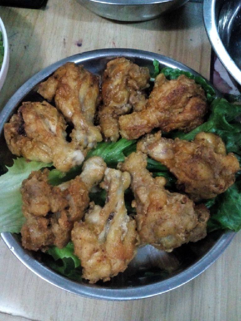 香辣鸡腿