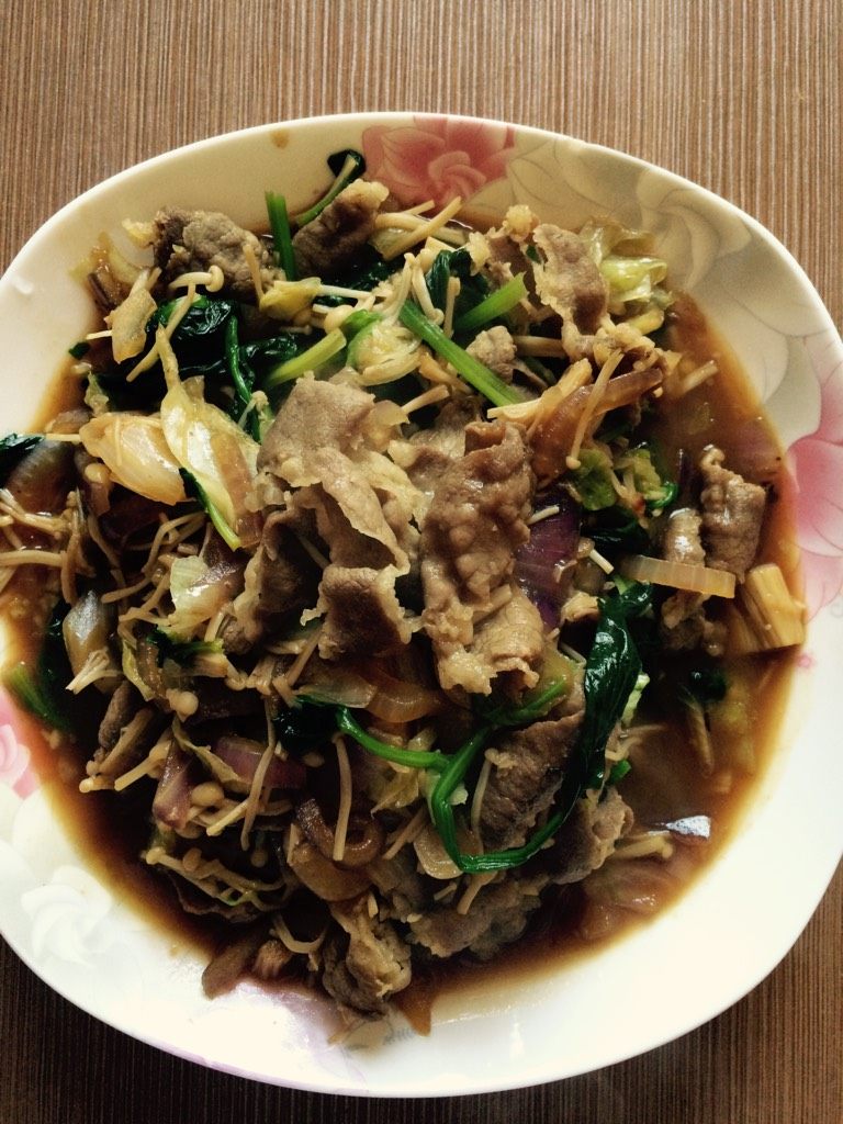 肥牛盖饭