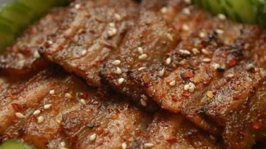 烤五花肉(简单版)