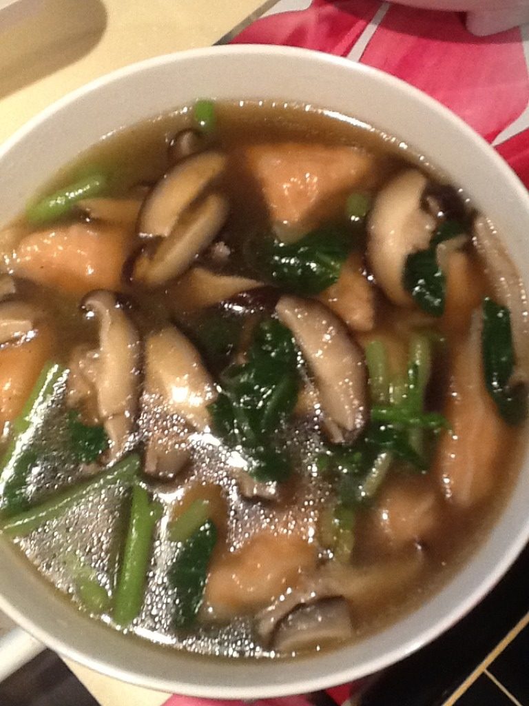 香菇青菜汤