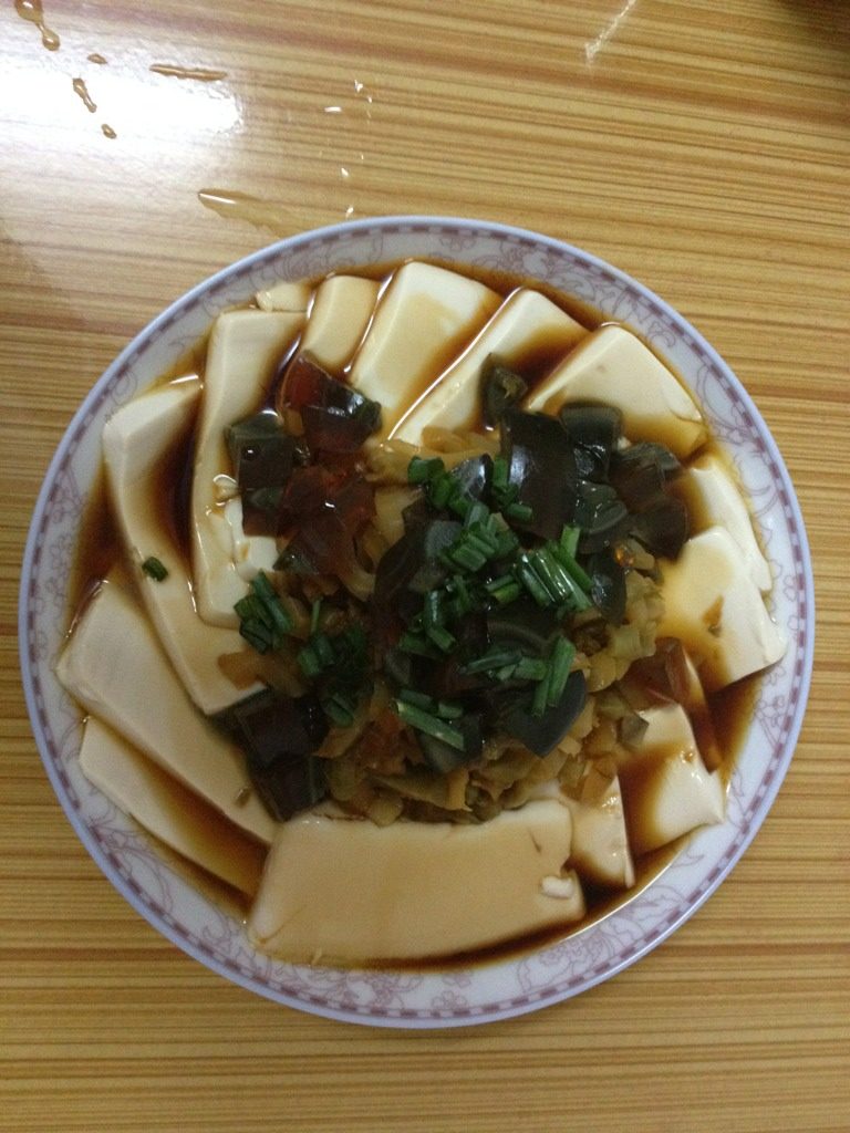 皮蛋豆腐