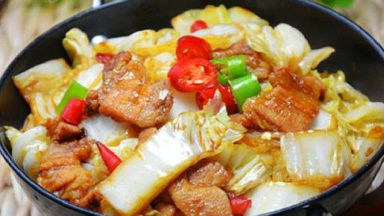 干锅辣白菜