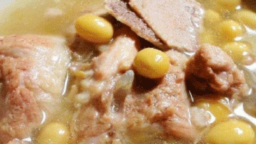 黄豆排骨汤