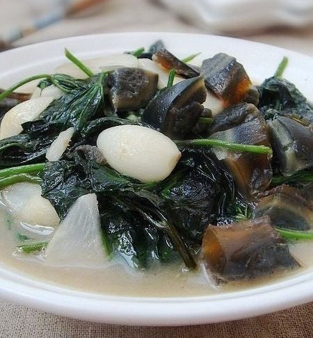 上汤红薯叶