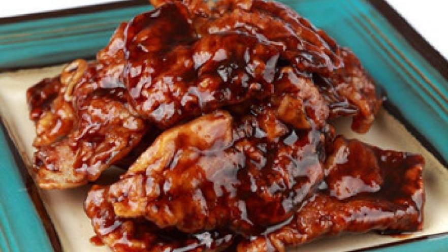 焦溜牛肉片