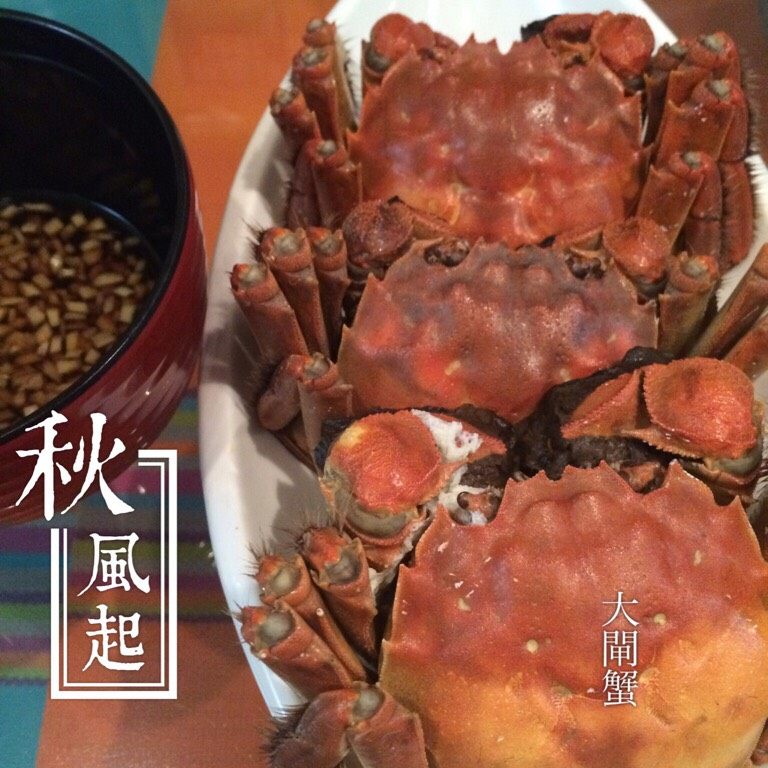 清蒸大闸蟹