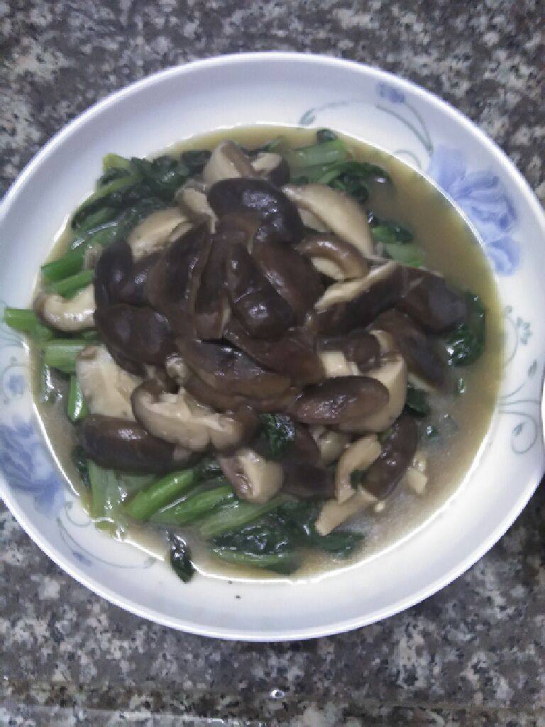 香菇菜心