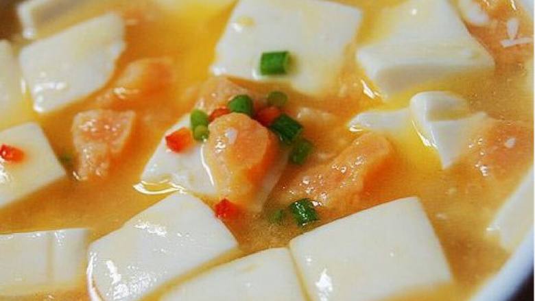 蛋黄豆腐