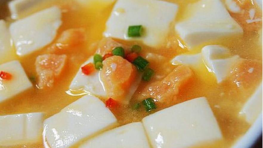 蛋黄豆腐