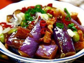 咸鱼炒茄子