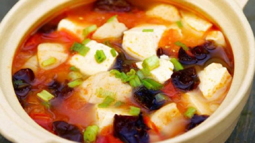 番茄鱼丸豆腐汤