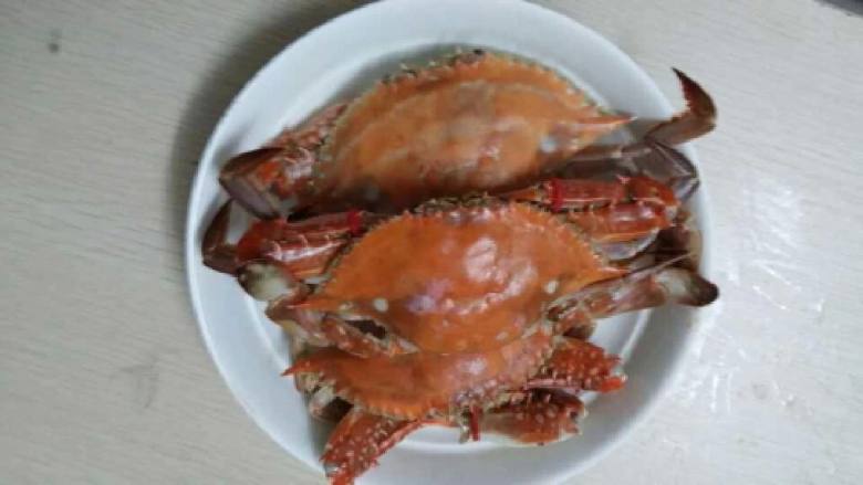 清蒸螃蟹