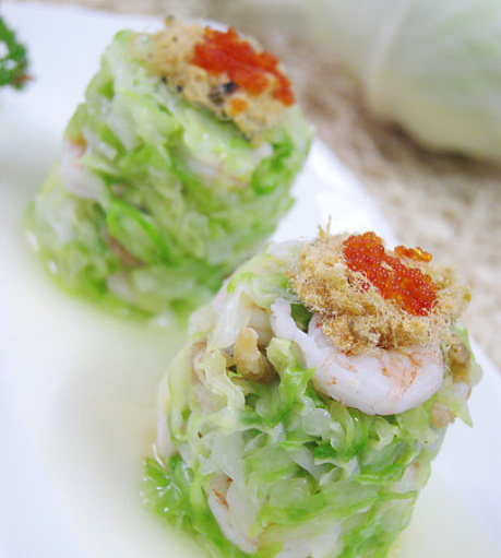 双虾包菜墩