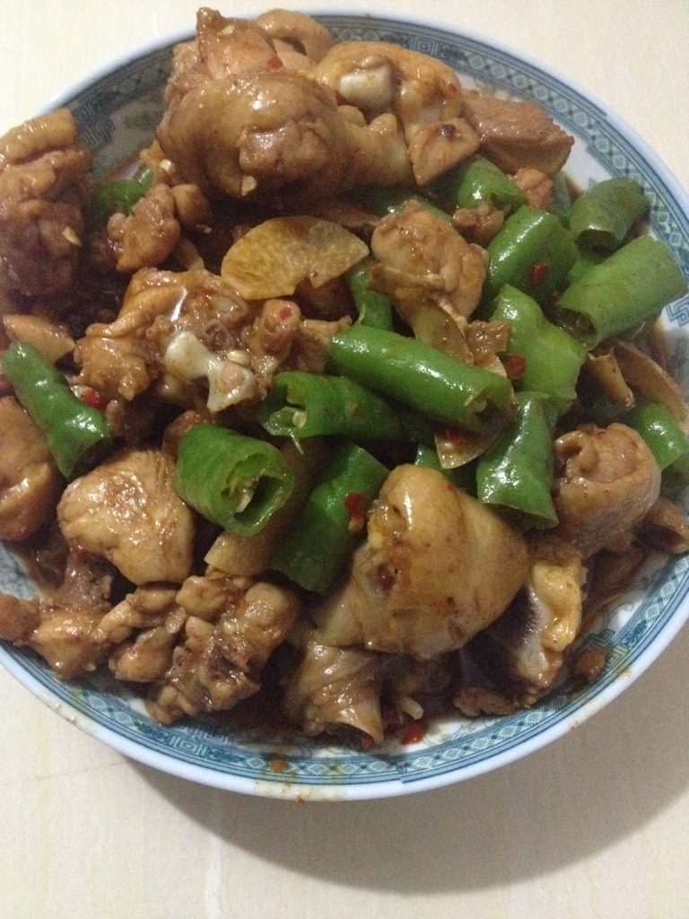 爆炒鸡腿