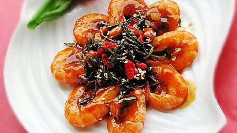 茶焖大虾