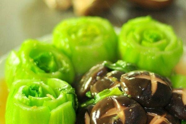 青菜香菇